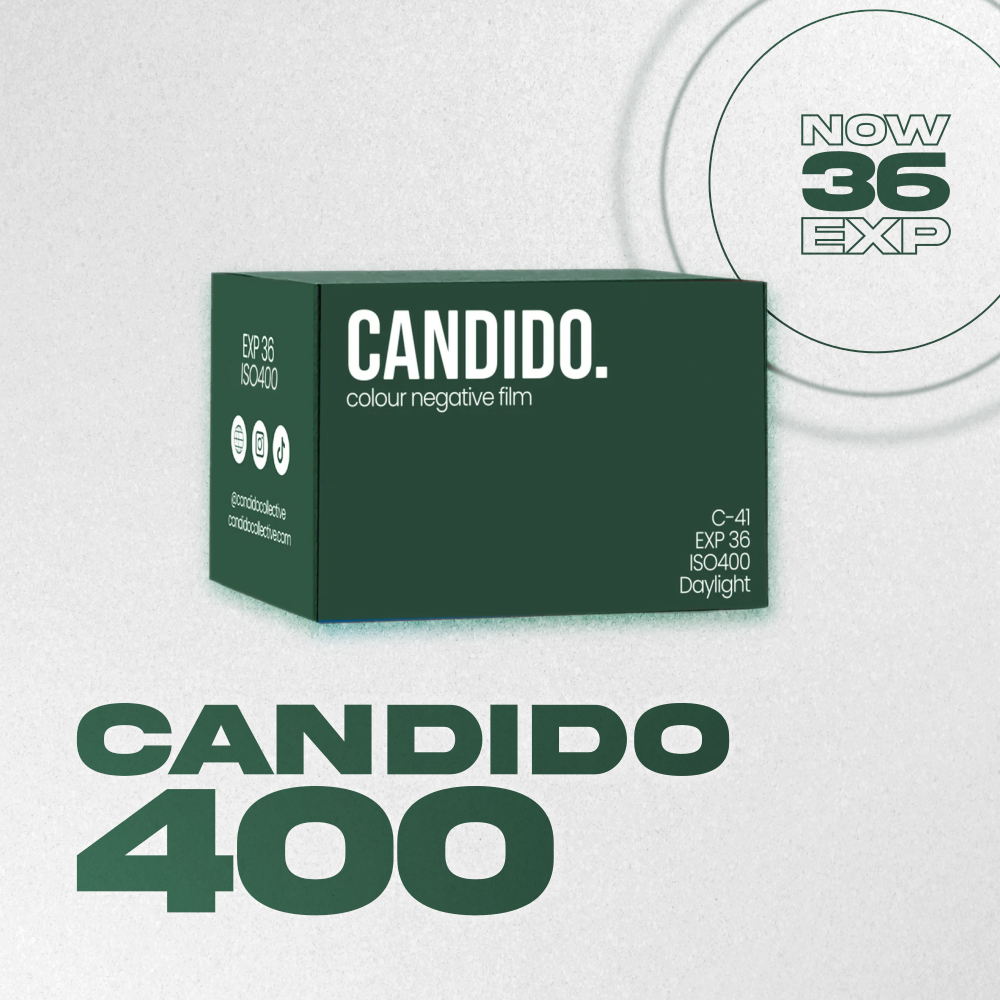NUEVA VERSIÓN Candido 400 Colour Film 35mm 36 exp