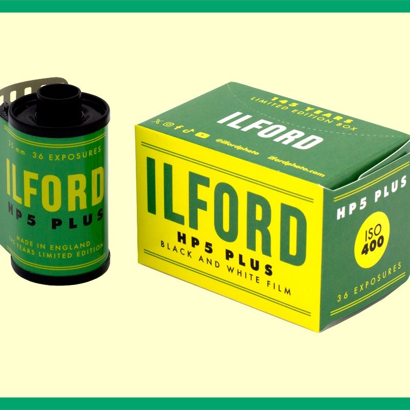 Ilford HP5+ ISO 400 35mm 36 exp - RETRO LIMITED EDITION Ilford HP5+ ISO 400 35mm 36 exp - RETRO LIMITED EDITION